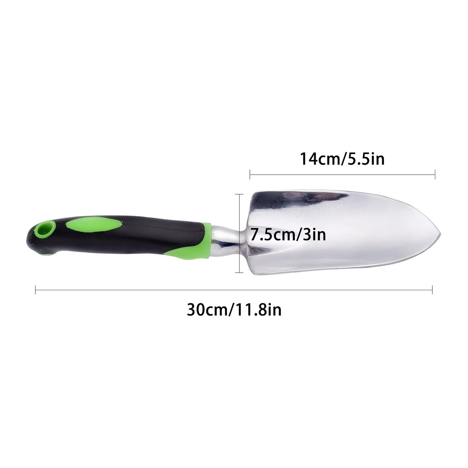 Garden Trowel: Wide Aluminum Hand Shovel